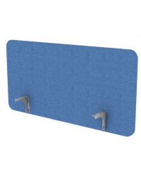 Schermo fonoassorbente rivestito in tessuto per scrivania e/o workstation, spessore 18 mm - Colori a Scelta - cm 100x18x50h