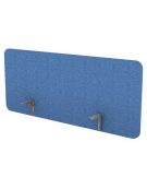 Schermo fonoassorbente rivestito in tessuto per scrivania e/o workstation, spessore 18 mm - Colori a Scelta - cm 120x18x50h