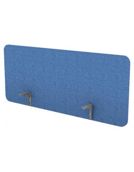 Schermo fonoassorbente rivestito in tessuto per scrivania e/o workstation, spessore 18 mm - Colori a Scelta - cm 120x18x50h