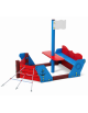 Gioco barchetta per parco giochi , struttura in plastica riciclata - cm 250x177x162h
