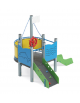 Gioco veliero mini per parco giochi, struttura in alluminio - cm 236x264x243h