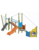 Gioco veliero per parco giochi , struttura in legno di pino nordico - cm 445x774x301h