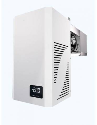 Monoblocco a zaino per Cella frigorifera positiva 0°C/+8°C - N°2 Compressori da 1 Hp - Adatto fino a 43,7 metri cubi -Monofase