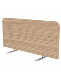 Schermo in melaminico per scrivania e/o workstation, spessore 18 mm - Colori a Scelta - cm 80x18x50h