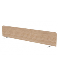Schermo in melaminico per benches, spessore 18 mm - Colori a Scelta - cm 200x18x35h