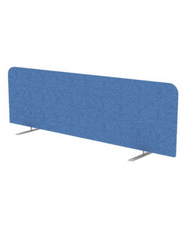 Schermo fonoassorbente rivestito in tessuto per benches, spessore 18 mm - Colori a Scelta - cm 120x18x35h