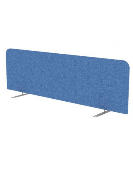 Schermo fonoassorbente rivestito in tessuto per benches, spessore 18 mm - Colori a Scelta - cm 120x18x35h
