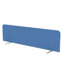 Schermo fonoassorbente rivestito in tessuto per benches, spessore 18 mm - Colori a Scelta - cm 140x18x35h