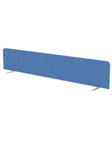 Schermo fonoassorbente rivestito in tessuto per benches, spessore 18 mm - Colori a Scelta - cm 200x18x35h