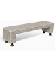 PANCHINA MONOBLOCCO IN CEMENTO - COLORE GRIGIO SABBIATO - CON SOSTEGNI AUTOLIVELLANTI - CM 200X50X50H - Conforme ai CAM