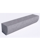 PANCHINA MONOBLOCCO IN CEMENTO CON FRONTALE SAGOMATO - COLORE GRIGIO PIETRA - cm 200x41x40h - Conforme ai CAM