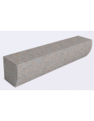 PANCHINA MONOBLOCCO IN CEMENTO CON FRONTALE SAGOMATO - COLORE GRIGIO TRAVERTINO - cm 200x41x40h - Conforme ai CAM