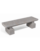 PANCHINA CLASSICA IN CEMENTO CALCESTRUZZO PER ARREDO URBANO - COLORE GRIGIO TRAVERTINO - CM 170x60x45H - Conforme ai CAM