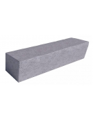 PANCHINA INCLINATA MONOBLOCCO IN CEMENTO CALCESTRUZZO - COLORE GRIGIO PIETRA - cm 200x60x40h - Conforme ai CAM