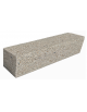 PANCHINA INCLINATA MONOBLOCCO IN CEMENTO CALCESTRUZZO - COLORE GRIGIO SABBIATO - cm 200x60x40h - Conforme ai CAM