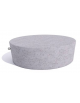 Panchina tonda svasata monoblocco in cemento calcestruzzo - colore Grigio pietra - cm Ø151x45h - Conforme ai CAM