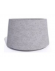 Fioriera circolare tonda in calcestruzzo cemento COLORE GRIGIO PIETRA - Diametro Ø cm 120 - Altezza cm 75 - Conforme ai CAM