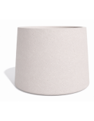 Fioriera circolare tonda in calcestruzzo cemento COLORE BIANCO PIETRA - Diametro Ø cm 129 - Altezza cm 100 - Conforme ai CAM