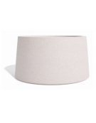 Fioriera circolare tonda in calcestruzzo cemento COLORE BIANCO PIETRA - Diametro Ø cm 160 - Altezza cm 85 - Conforme ai CAM