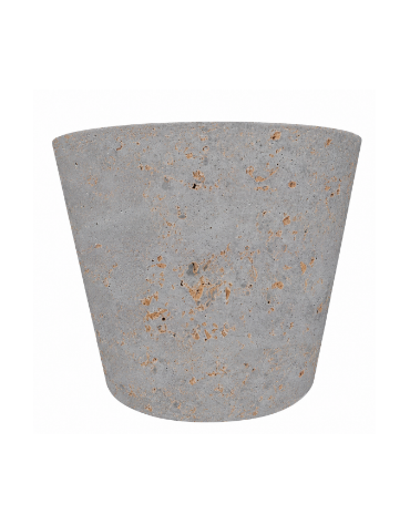 FIORIERA CIRCOLARE TONDA IN CEMENTO CALCESTRUZZO PER ESTERNO DIAMETRO CM 129 - COLORE GRIGIO TRAVERTINO - CONFORME AI CAM