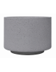 Fioriera tonda circolare in calcestruzzo cemento diametro Ø cm 110 - Altezza cm 80h - colore Grigio pietra - Conforme ai CAM