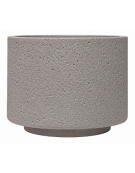 Fioriera tonda circolare in calcestruzzo cemento diametro Ø cm 110 - Altezza cm 80h - colore Bianco sabbiato - Conforme ai CAM