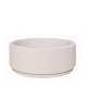 Fioriera circolare tonda in cemento calcestruzzo per esterno - colore Bianco pietra - cm Ø109x47h - Conforme ai CAM