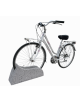 Portabici 1 posto in cemento calcestruzzo - colore Grigio pietra - cm 60x20x30h - Conforme ai CAM