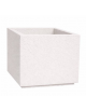Fioriera quadrata in cemento calcestruzzo per esterno - colore Bianco pietra - cm 140x140x90h - Conforme ai CAM