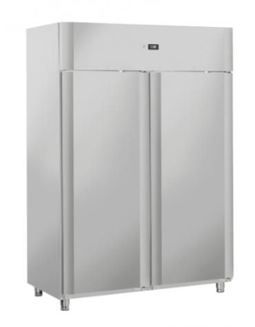 Armadio congelatore inox - refrigerazione ventilata - capacità Lt. 800 - temperatura -18/-22°C - Classe D - cm 136x73x199h