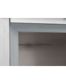 Armadio congelatore inox - refrigerazione ventilata - capacità Lt. 800 - temperatura -18/-22°C - Classe D - cm 136x73x199h
