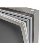 Armadio frigorifero GN2/1 in acciaio Inox - refrigerazione ventilata - Lt. 600 - temp. -2° +8°C - Classe C - cm 66,5x84x209h