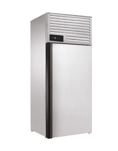 Abbattitore di temperatura in acciaio inox - capacità 15 teglie GN 1/1 o mm 600x400 - temp. -40°/+10°C - cm 79x94,5x197,5h