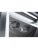 Armadio induritore per gelato in acciaio Inox  - temperatura -35°/-30°C - capacità 42 vaschette Gn 1/3  -cm 79x93x206,5h