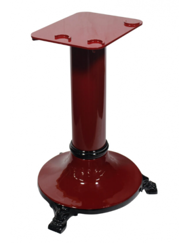 Piedistallo per affettatrice manuale a volano art. DN29248 - Dimensione piastra mm 500x400