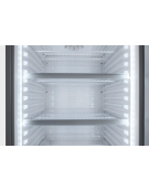Vetrina bevande refrigerata colore bianco - Lt. 350 - Refrigerazione Roll-Bond +1°/+10° - Classe D - cm 68,5x68x175,5h