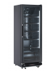 Vetrina bevande refrigerata colore nero - Lt. 350 - Refrigerazione Roll-Bond +1°/+10° - Classe D - cm 68,5x68x175,5h