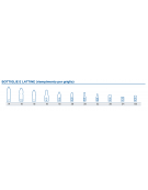 Frigo retrobanco per bevande ventilato +2°/+10°C, in acciaio AISI 304 con porta vetro a battente - Lt. 130 - cm 60x54,2x86,5h