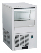Fabbricatore di ghiaccio a cubetto cavo in acciaio inox - Produzione giornaliera Kg 30 - contenitore Kg 6 – cm 36,4x49,5x60,1h