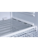 Armadio congelatore statico -15°/-25°C con porta a vetro- esterno in lamiera verniciata bianca - Classe D - cm 59,5x63,8x185,9h