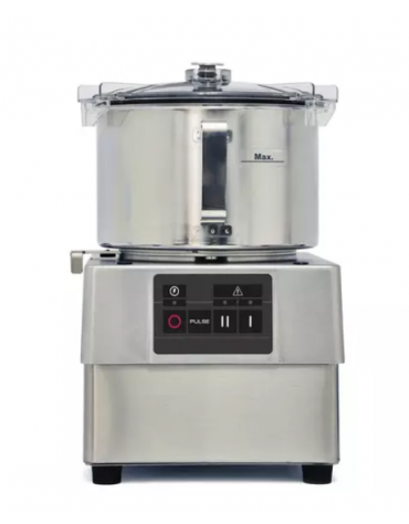 Cutter professionale industriale Vasca Litri 5,5 - N° 2 Velocità  - cm 28,6x38,7x43,9h