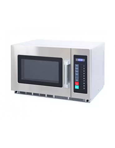 Forno microonde digitale programmabile - 34 LT - Potenza W 1800 - Base fissa in ceramica - mm 574x528x368h