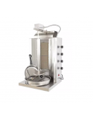 Gyros Kebab a Gas a 4 zone di cottura - Capacità carne Kg 30 - Potenza totale Kw 10,8 - cm 50x50x90h