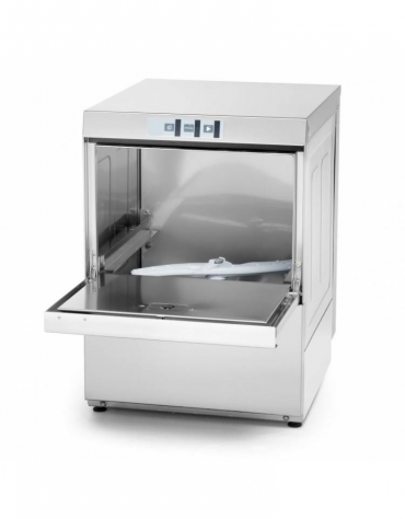 Lavabicchieri professionale cesto rotondo diametro cm 35 - Altezza massima bicchiere cm 24 - N° 2 Programmi - Monofase