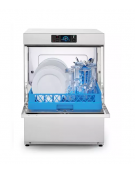 Lavabicchieri cesto cm 50x50-Con pannello comandi LCD-Altezza max bicchiere cm 38-Con partenza SOFT per articoli fragili