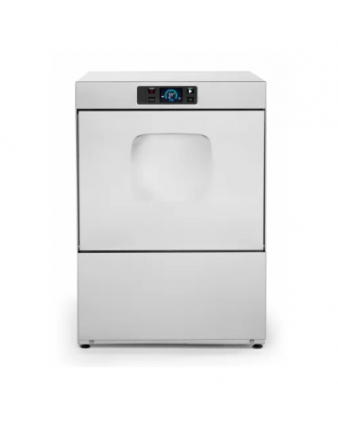 Lavabicchieri cesto cm 50x50, altezza utile cm 38 - pannello LCD - partenza SOFT per articoli fragili - TRIFASE