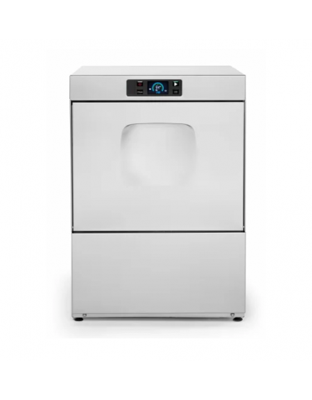 Lavabicchieri cesto cm 50x50, altezza utile cm 38 - pannello LCD - partenza SOFT per articoli fragili - TRIFASE
