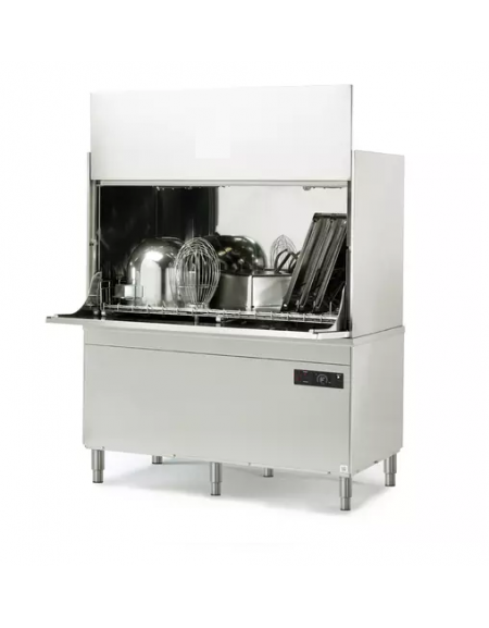 Lavaoggetti professionale - Cesto cm 132x70 - Altezza utile massima cm 82 - Con sistema di risciacquo a temperatura costante