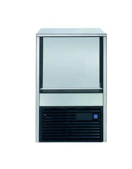Fabbricatore produttore di ghiaccio a cubetti vuoti - Produzione giornaliera 34 Kg - Contenitore da 12 Kg - Ad aria o acqua