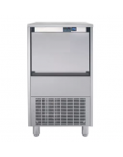 Fabbricatore produttore di ghiaccio triturato granulare - Produzione giornaliera 48 Kg - Contenitore da 20 Kg - Ad aria o acqua